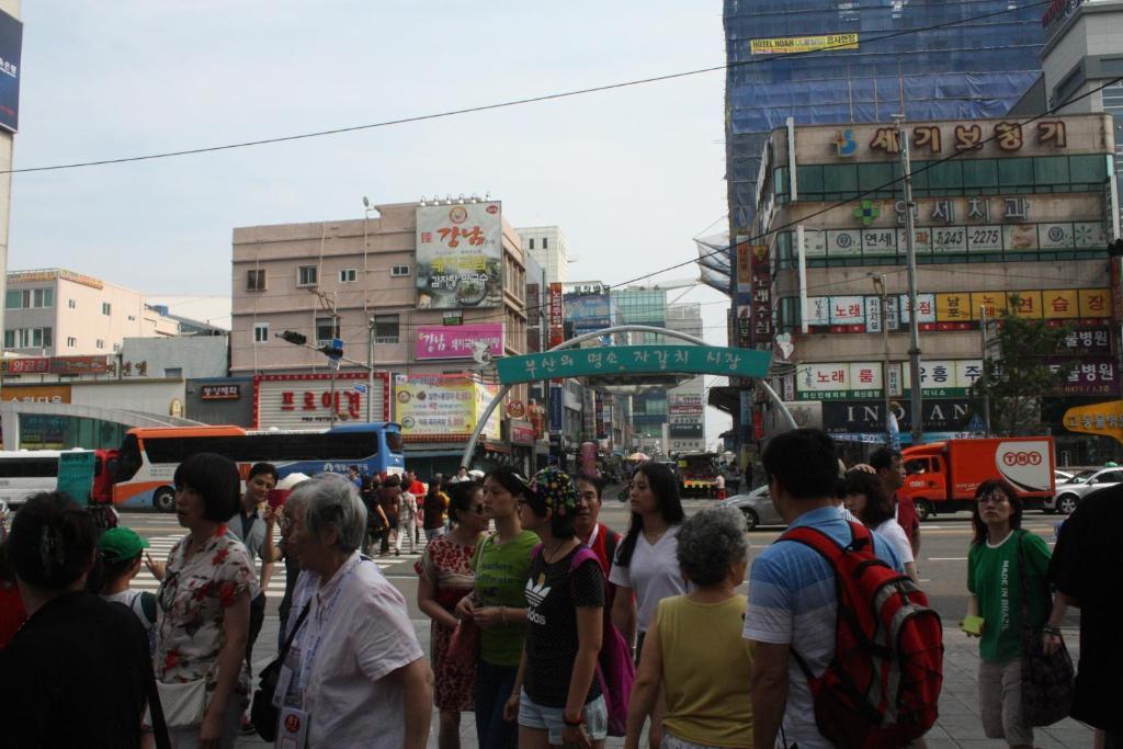 Motel Sam Won Jang Pusan Exteriér fotografie